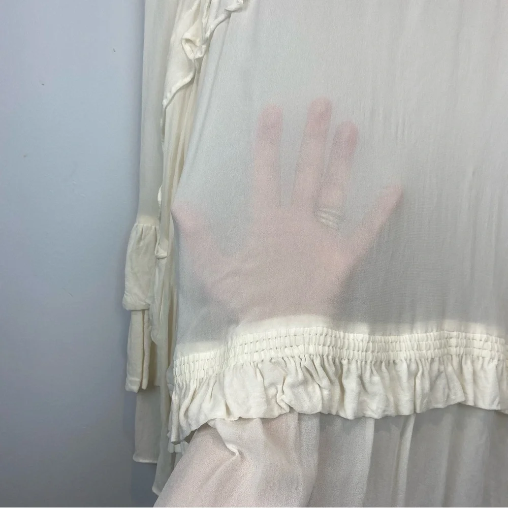 MUNTHE • See Through White Blouse - Picture 7 of 13